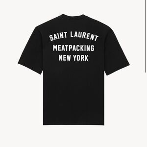 Saint Laurent Rive Gauche Meatpacking New York T Shirt